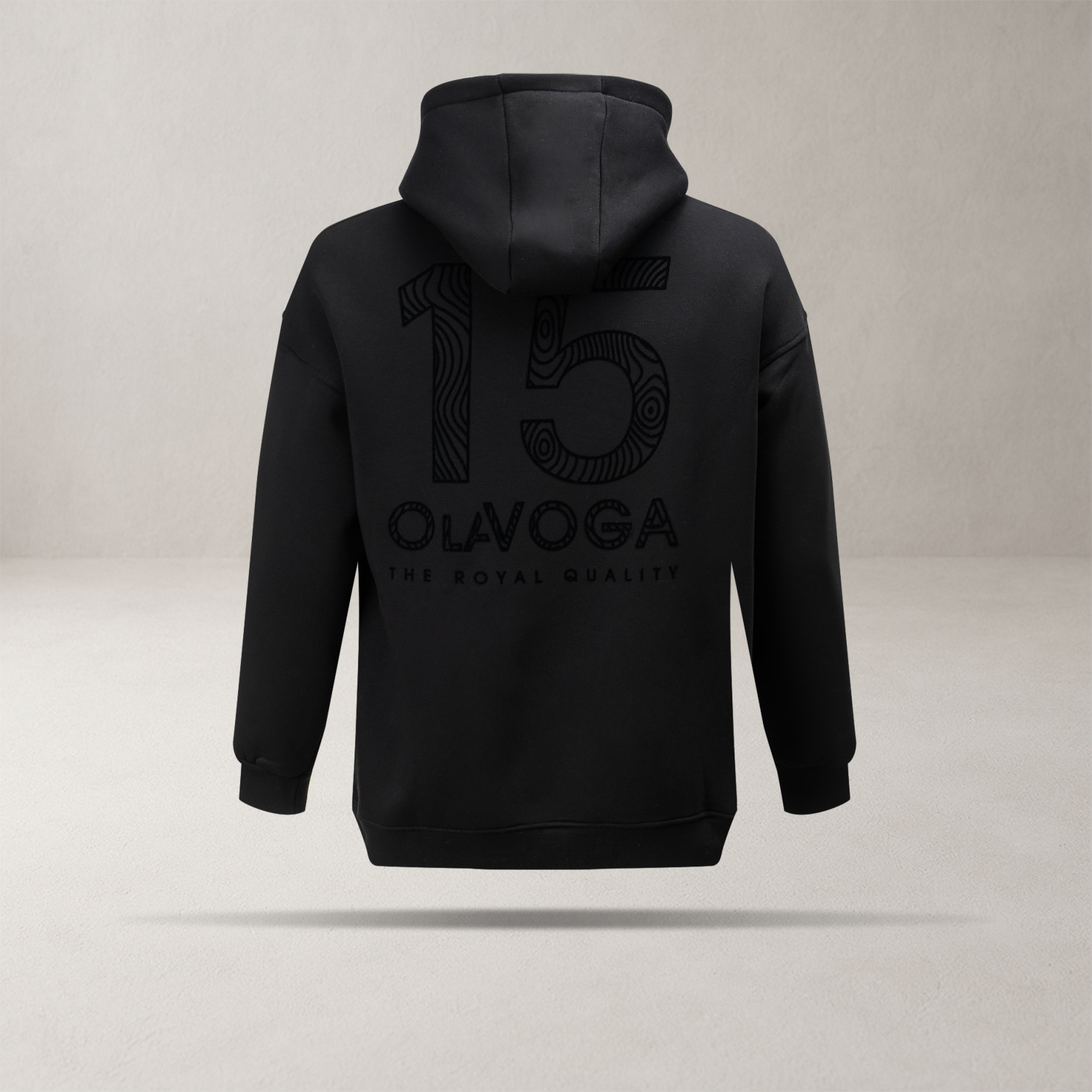 Bluza męska OLAVOGA hoodie VITREGNO czarna Bluza męska OLAVOGA hoodie VITREGNO czarna