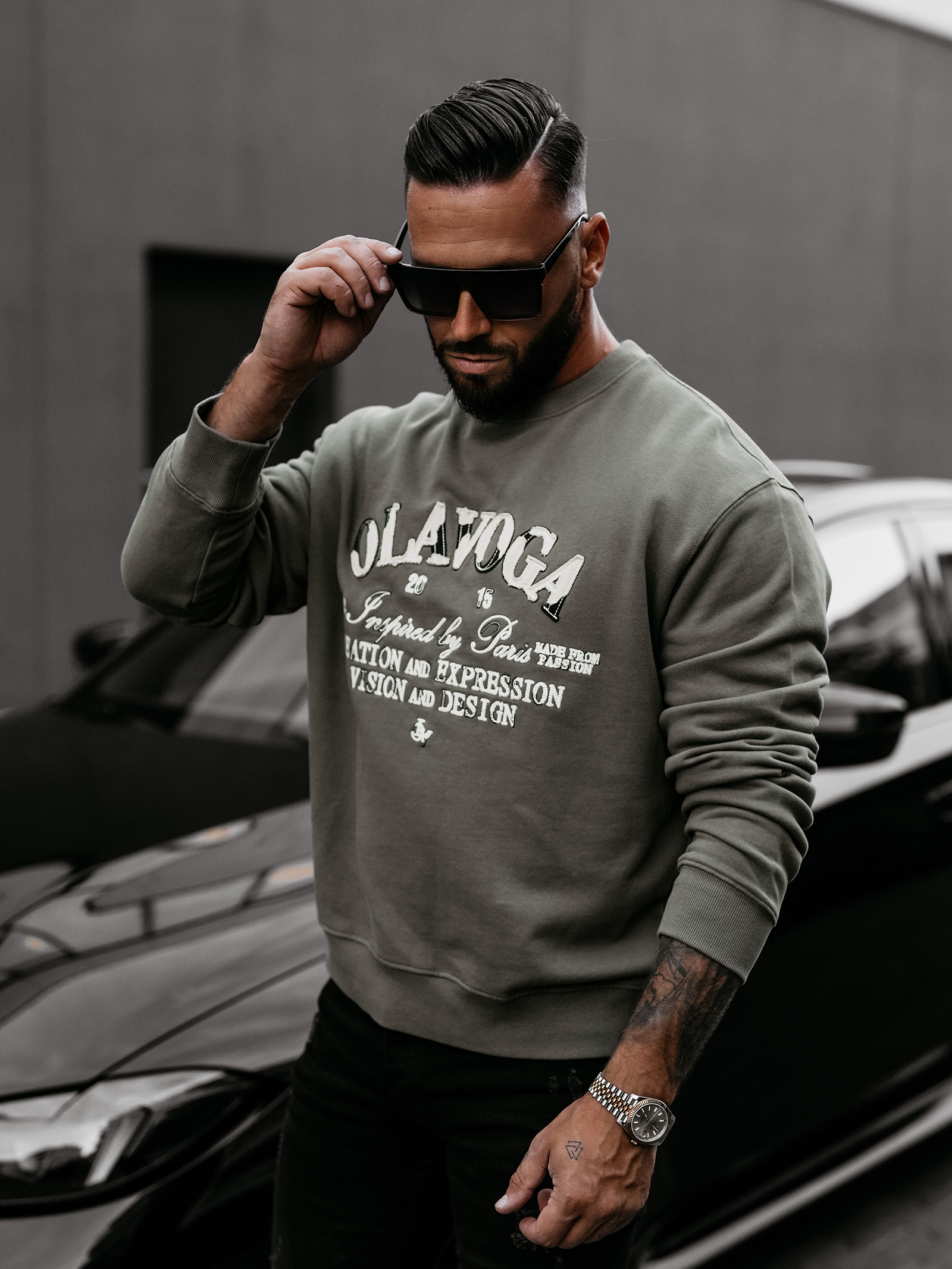 Bluza męska OLAVOGA VIROUS khaki