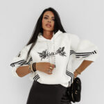 Bluza z kapturem OLAVOGA VITI ecru