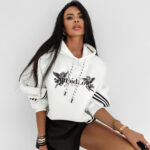 Bluza z kapturem OLAVOGA VITI ecru