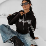 Bluza z kapturem OLAVOGA VITI czarna