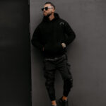 Bluza męska OLAVOGA ZAER czarna