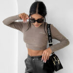 Bluzka damska OLAVOGA SAE beżowa