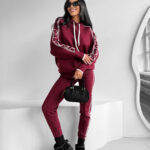 Komplet damski OLAVOGA LAROSE bordowy