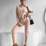 Komplet damski OLAVOGA LAROSE beżowy