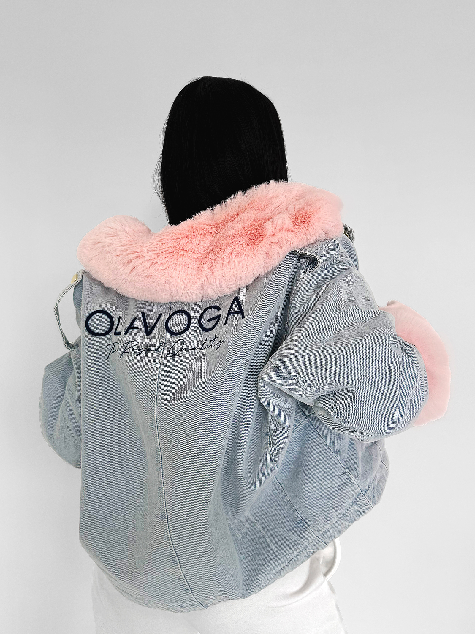 Kurtka damska OLAVOGA MONDEO błękitna Kurtka damska OLAVOGA MONDEO błękitna