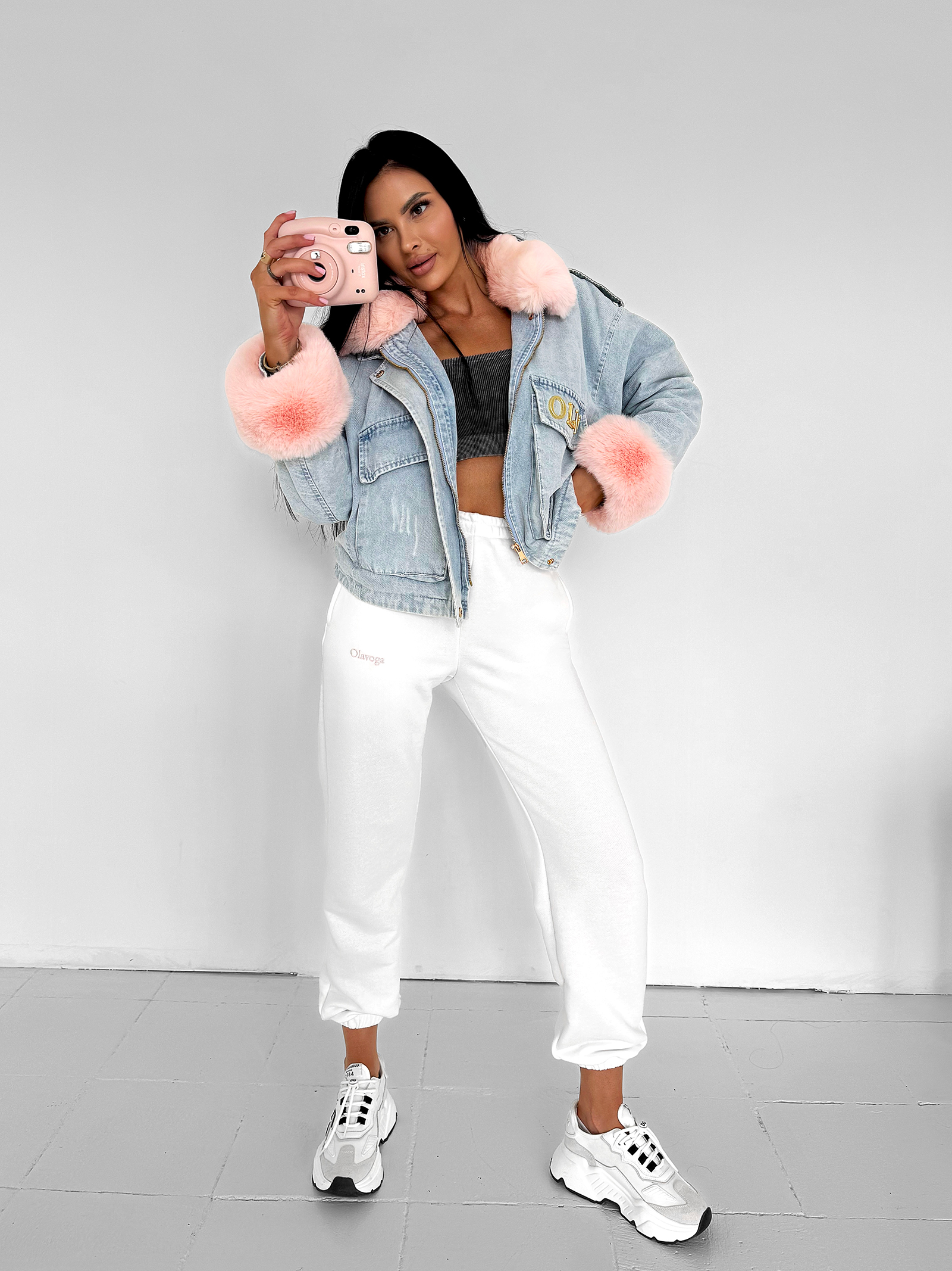 Kurtka damska OLAVOGA MONDEO błękitna Kurtka damska OLAVOGA MONDEO błękitna