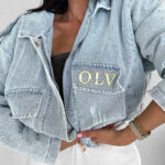 Kurtka damska OLAVOGA MONDEO błękitna