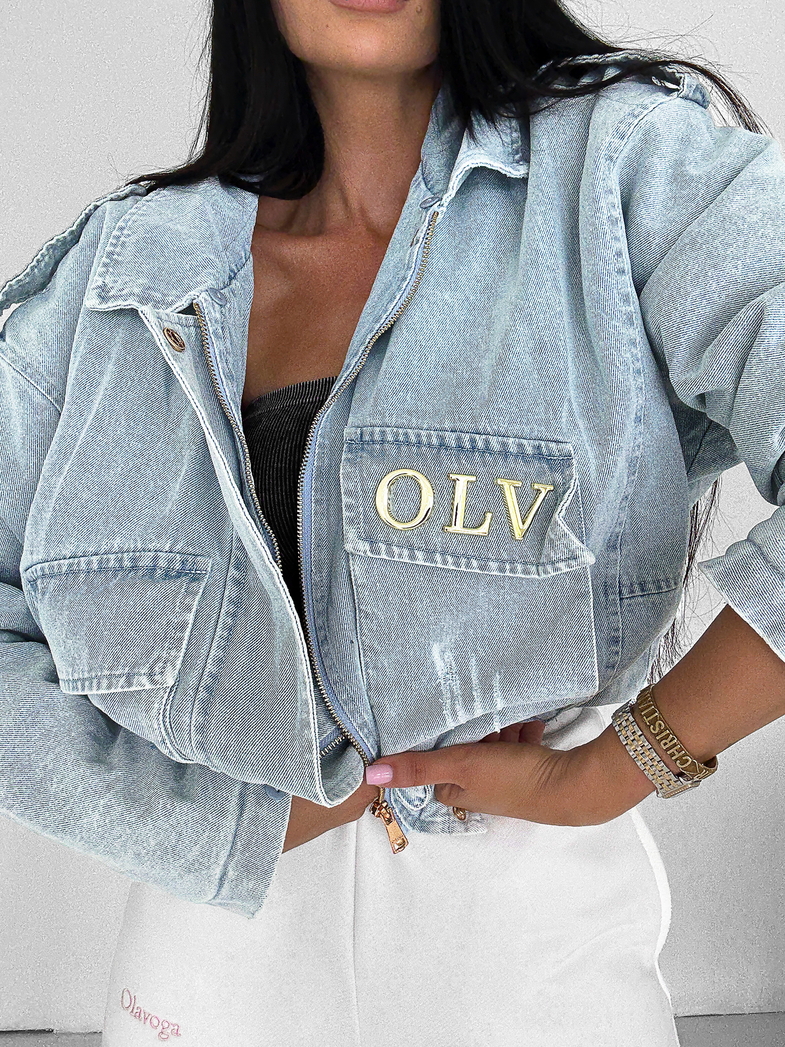 Kurtka damska OLAVOGA MONDEO błękitna Kurtka damska OLAVOGA MONDEO błękitna