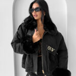 Kurtka damska OLAVOGA MONDEO czarna