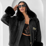 Kurtka damska OLAVOGA MONDEO czarna