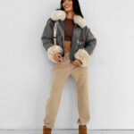 Kurtka damska OLAVOGA MONDEO szara