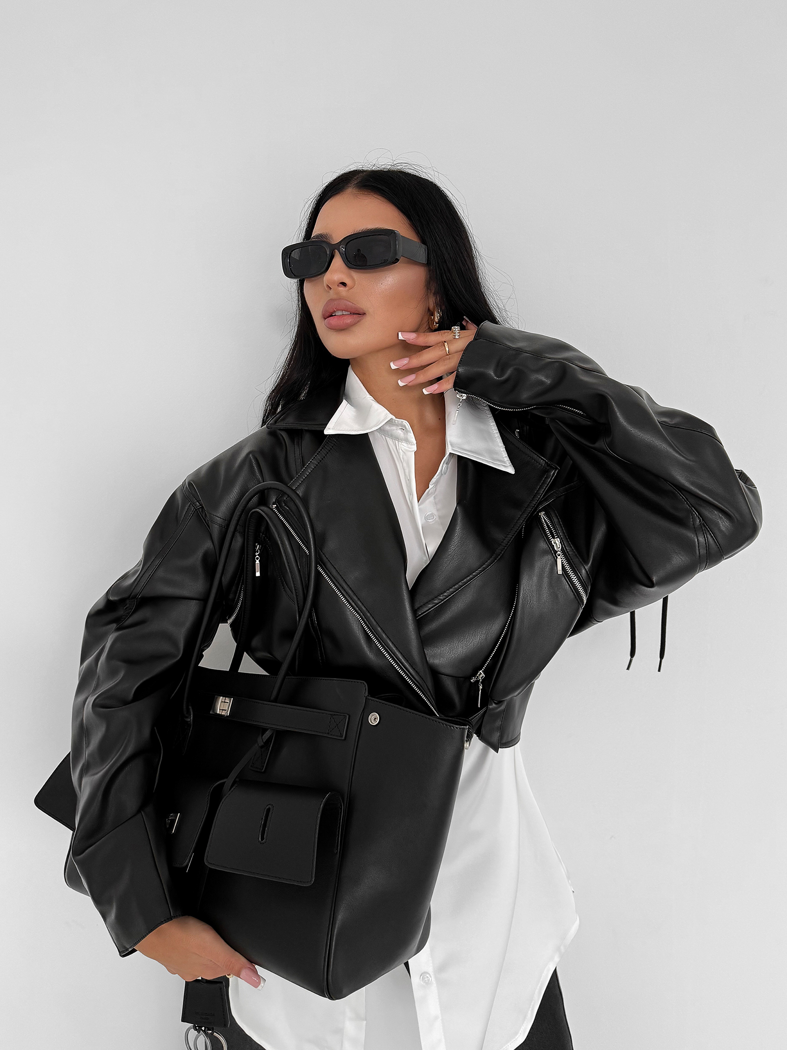 Kurtka damska OLAVOGA RAVEN EDGE czarna Kurtka damska OLAVOGA RAVEN EDGE czarna