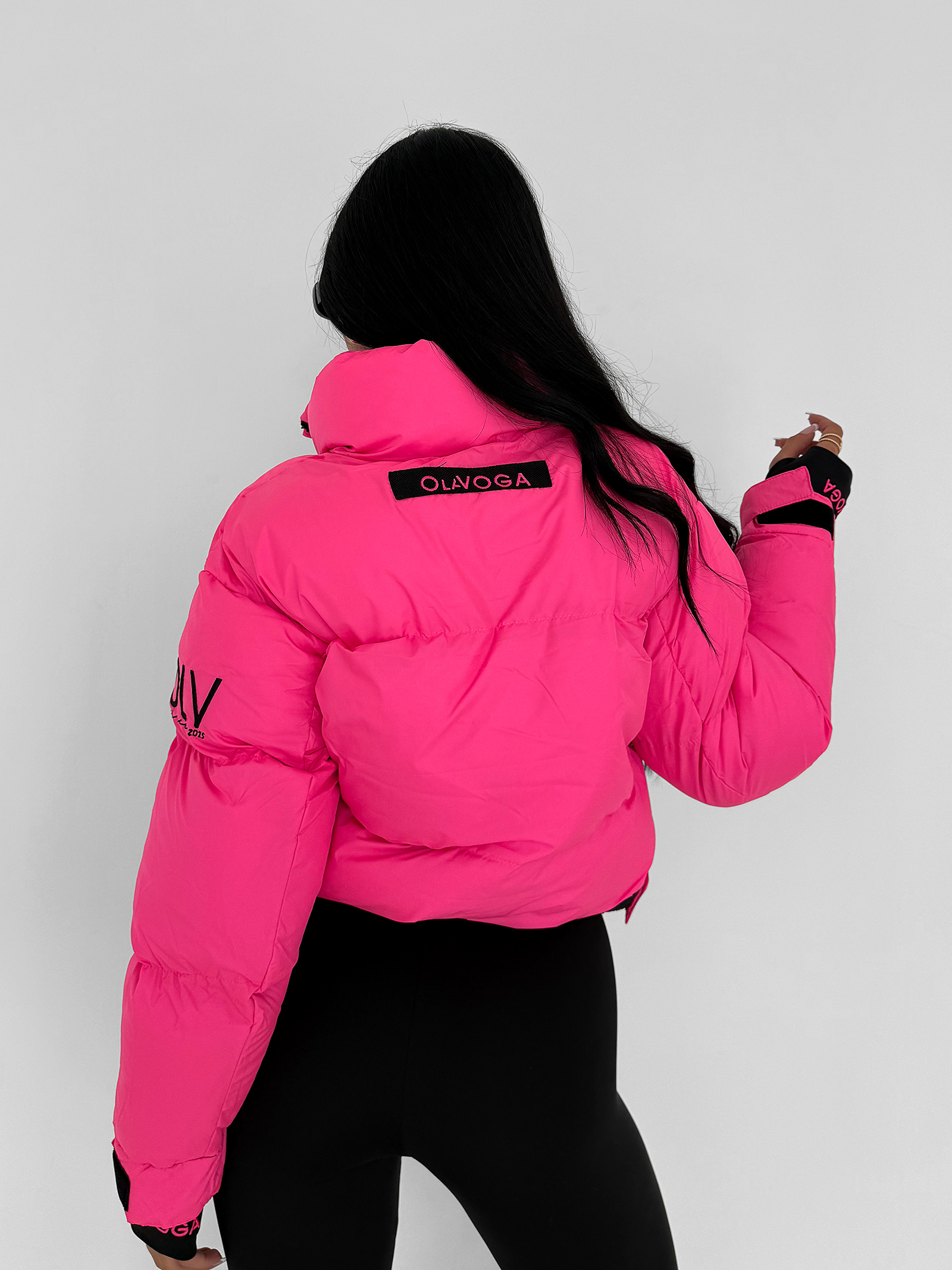 Kurtka damska OLAVOGA ROOSEN neonowy róż Kurtka damska OLAVOGA ROOSEN neonowy róż