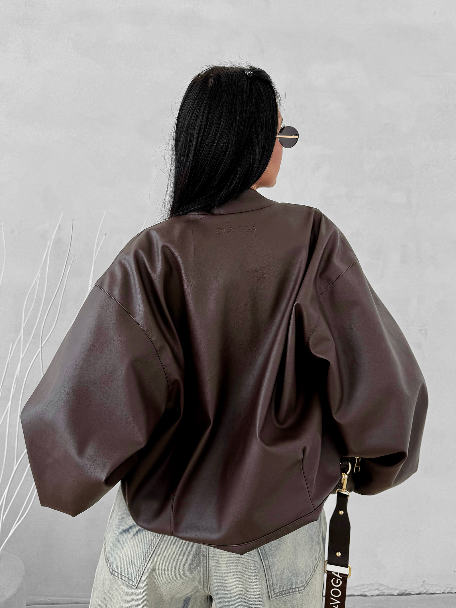 Kurtka damska OLAVOGA SOFT SHADOW brązowa Kurtka damska OLAVOGA SOFT SHADOW brązowa