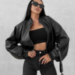 Kurtka damska OLAVOGA SOFT SHADOW czarna