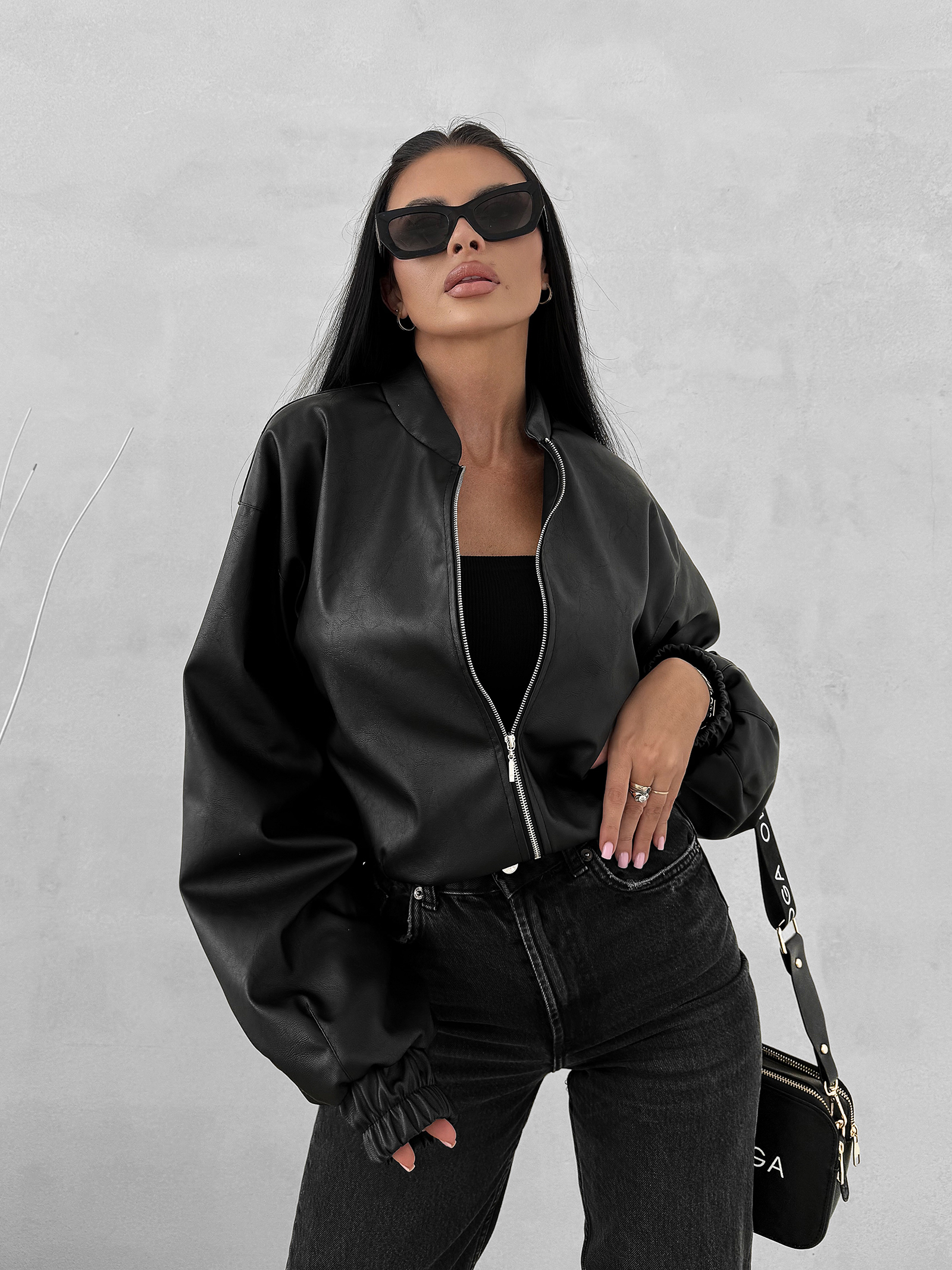 Kurtka damska OLAVOGA SOFT SHADOW czarna