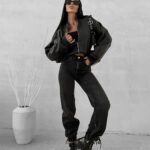 Kurtka damska OLAVOGA SOFT SHADOW czarna