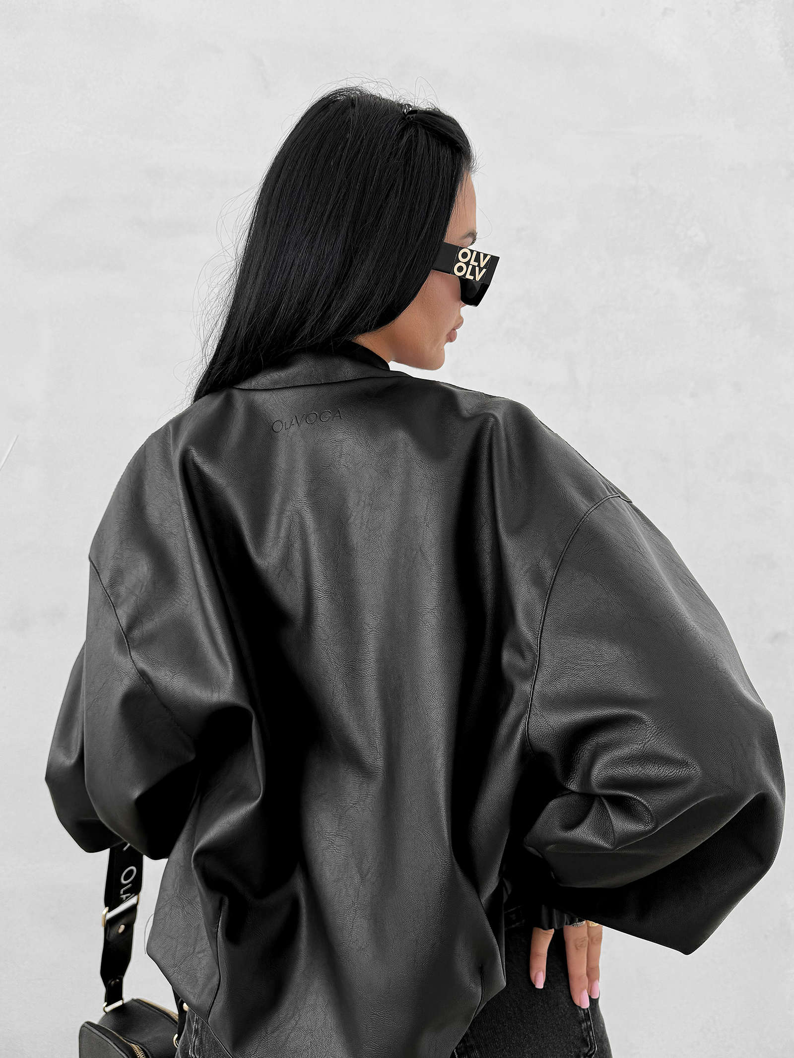 Kurtka damska OLAVOGA SOFT SHADOW czarna