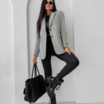 Marynarka damska OLAVOGA ZITAL j.szary