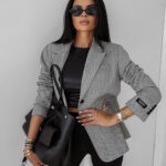 Marynarka damska OLAVOGA ZITAL j.szary