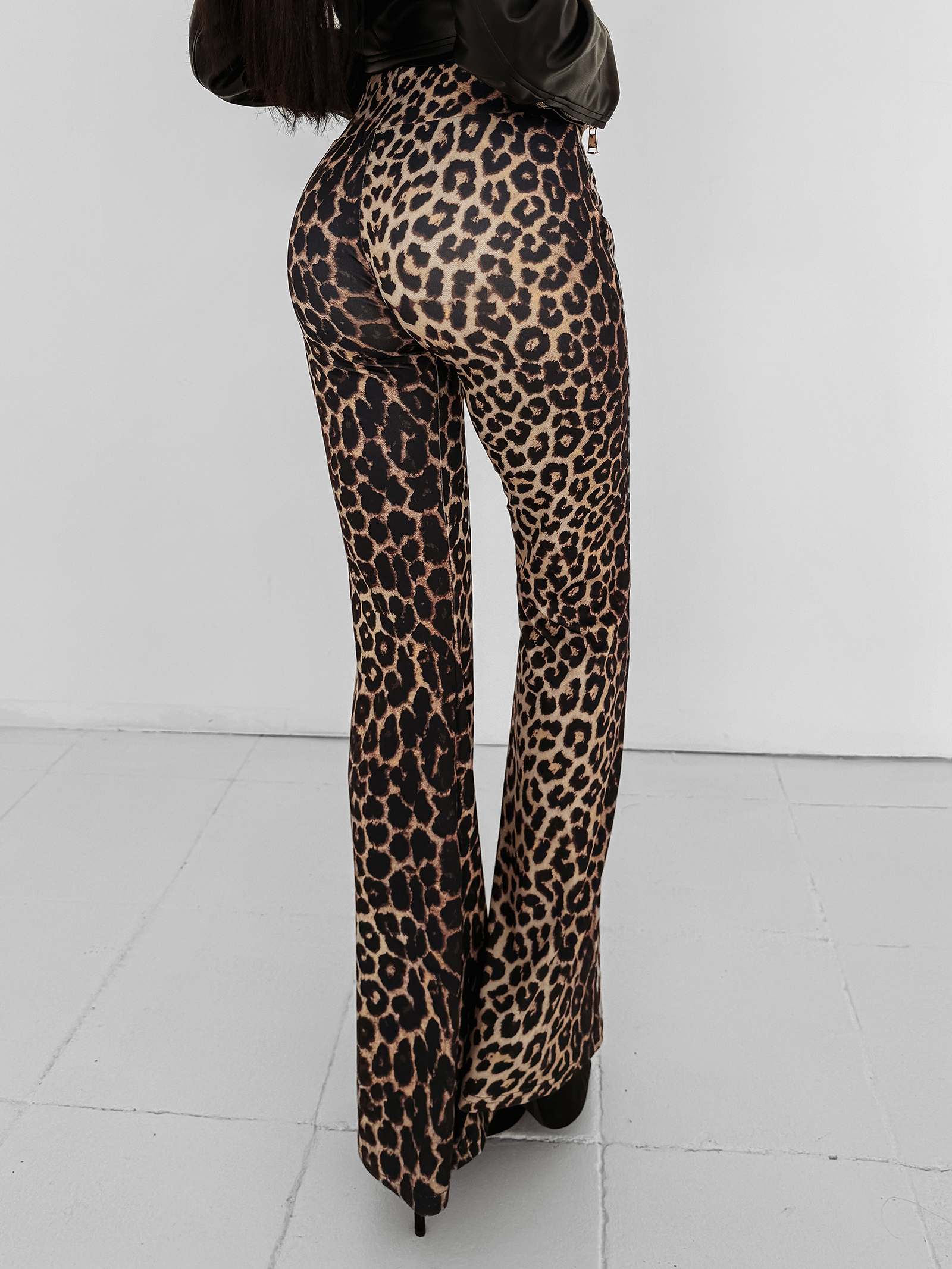 Spodnie damskie OLAVOGA CHICK ROAR panterkowe