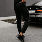 Spodnie męskie OLAVOGA RAVIS czarne