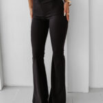 Legginsy damskie OLAVOGA SPICED HONEY czarne