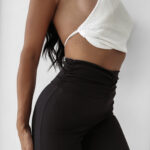 Legginsy damskie OLAVOGA SPICED HONEY czarne