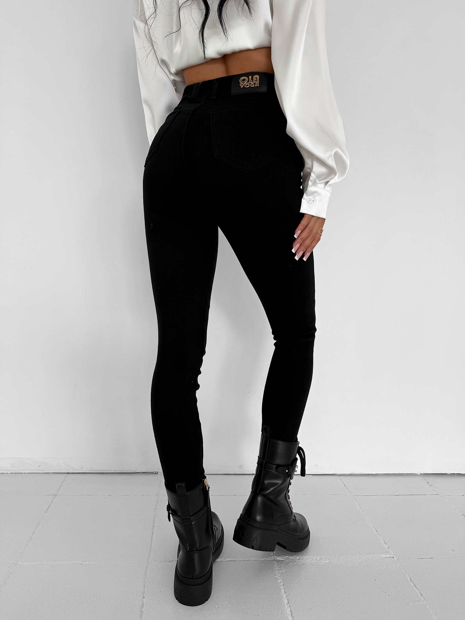 Spodnie damskie OLAVOGA VIO szare