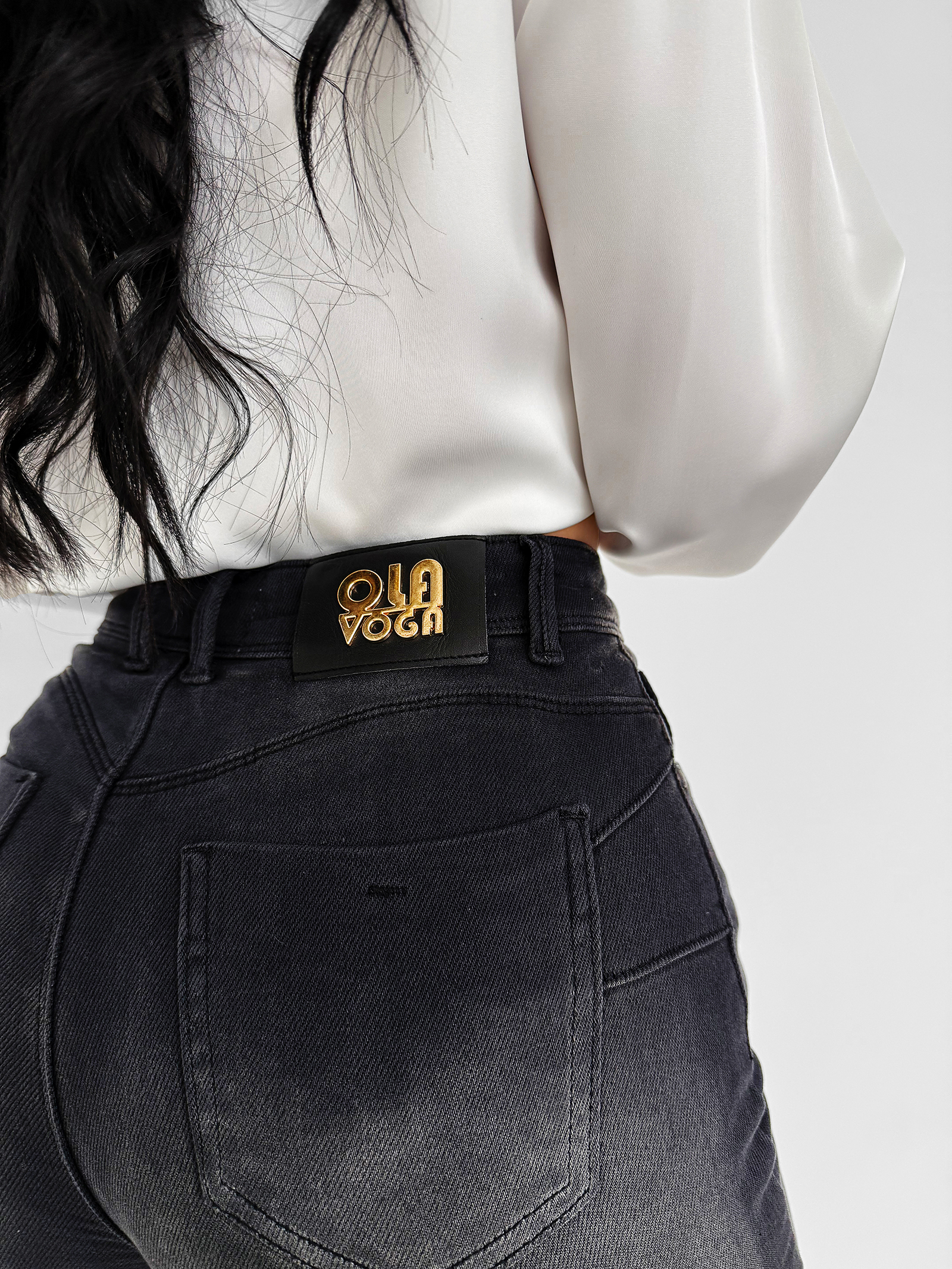 Spodnie damskie OLAVOGA VIO szare