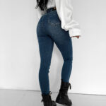 Spodnie damskie OLAVOGA VIO niebieskie