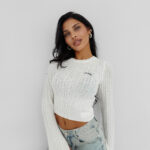 Sweter damski OLAVOGA ZIRRA ecru