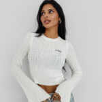 Sweter damski OLAVOGA ZIRRA ecru