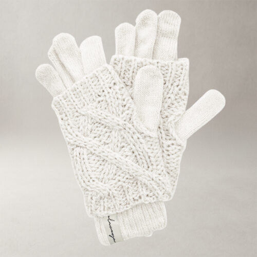 Rękawiczki damskie OLAVOGA DENIA ecru