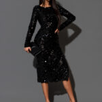 Sukienka wąska NB Apocale czarna