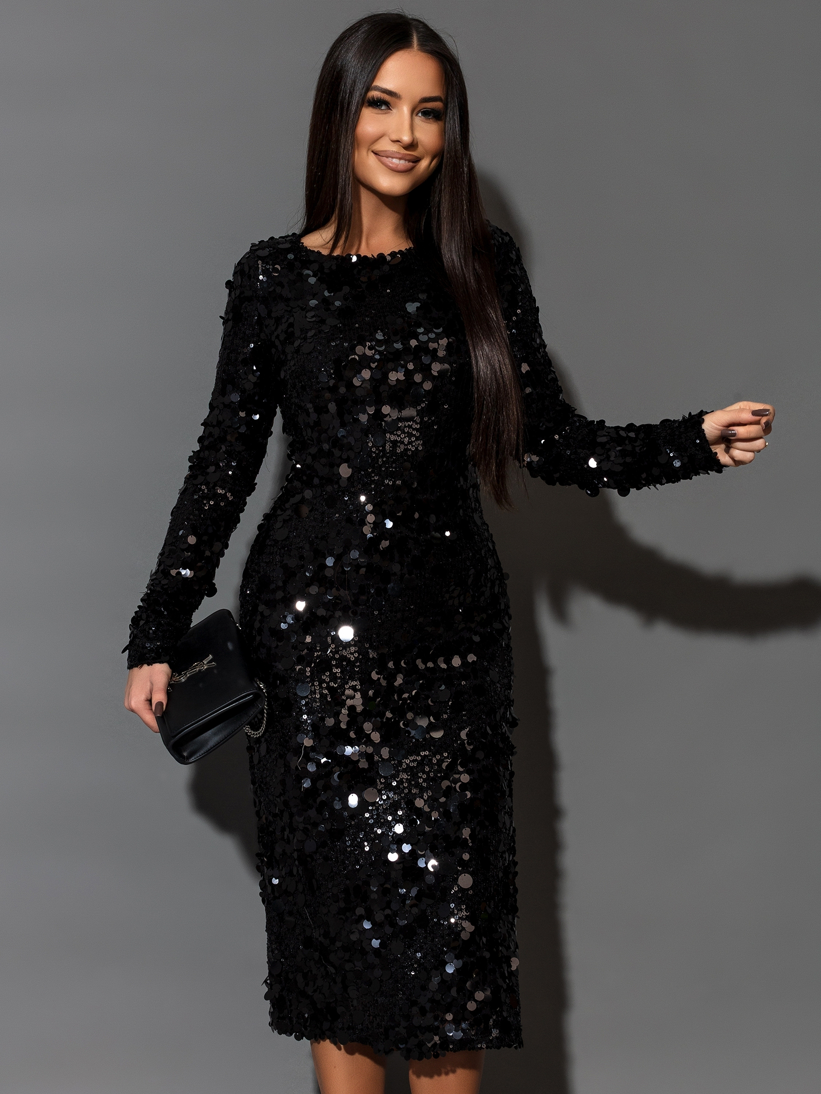 Sukienka wąska NB Apocale czarna