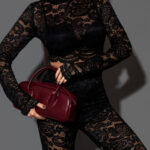 Komplet koronkowy NB Artes czarny