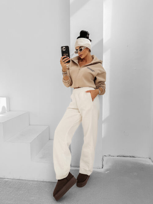 Bluza damska OLAVOGA CREATIVA beżowa