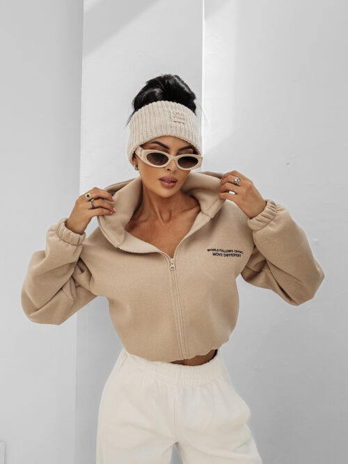 Bluza damska OLAVOGA CREATIVA beżowa
