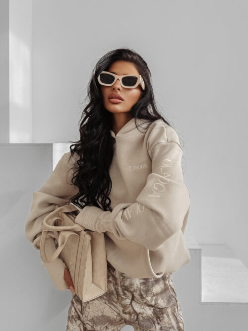 Bluza damska OLAVOGA WILD SEASON beżowa