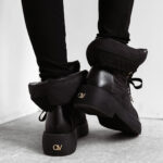 Workery damskie OLAVOGA BADDIE czarne