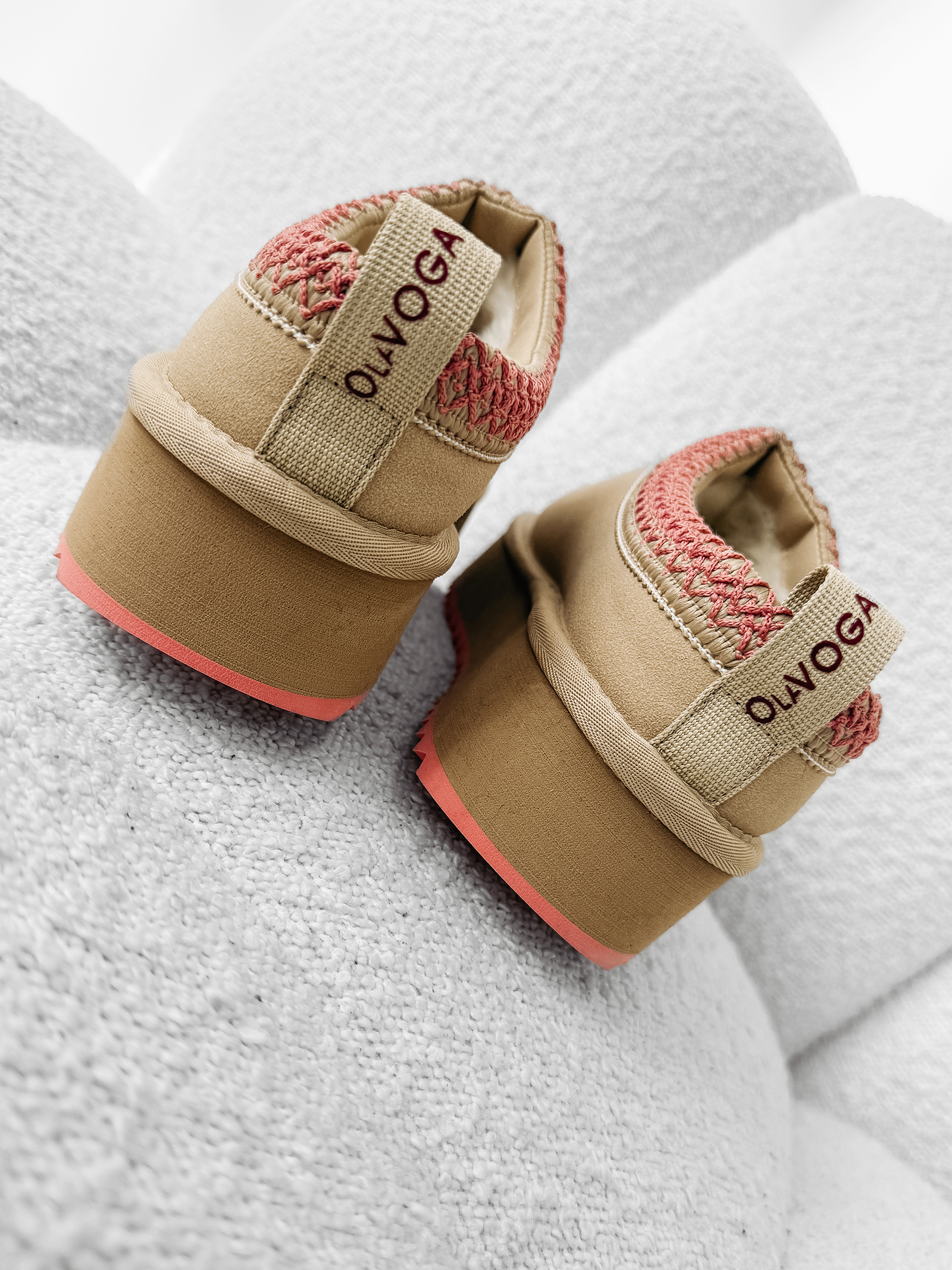 Buty damskie OLAVOGA CUSIE beżowe Buty damskie OLAVOGA CUSIE beżowe