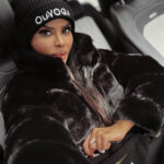 Szalik dzianinowy OLAVOGA VIVAMITO czarny