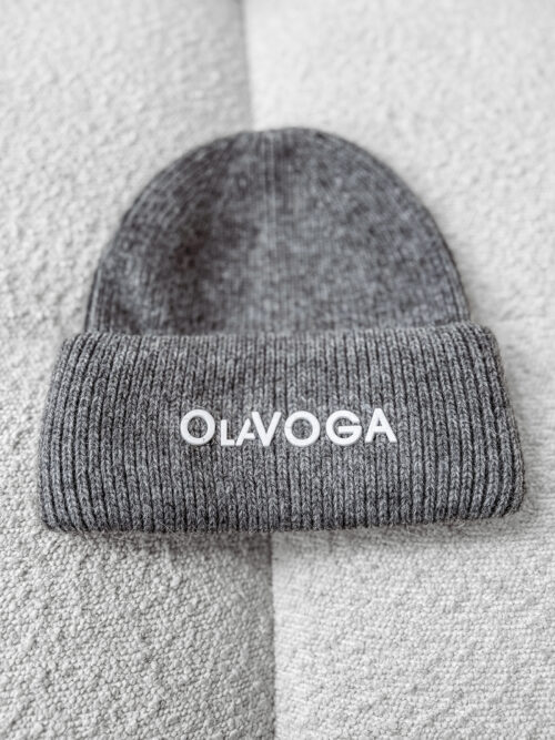 Czapka damska OLAVOGA MEDINA ciemnoszara