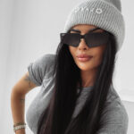 Czapka damska OLAVOGA MEDINA jasnoszara