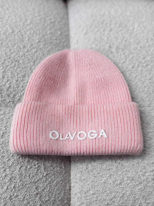 Czapka damska OLAVOGA MEDINA różowa