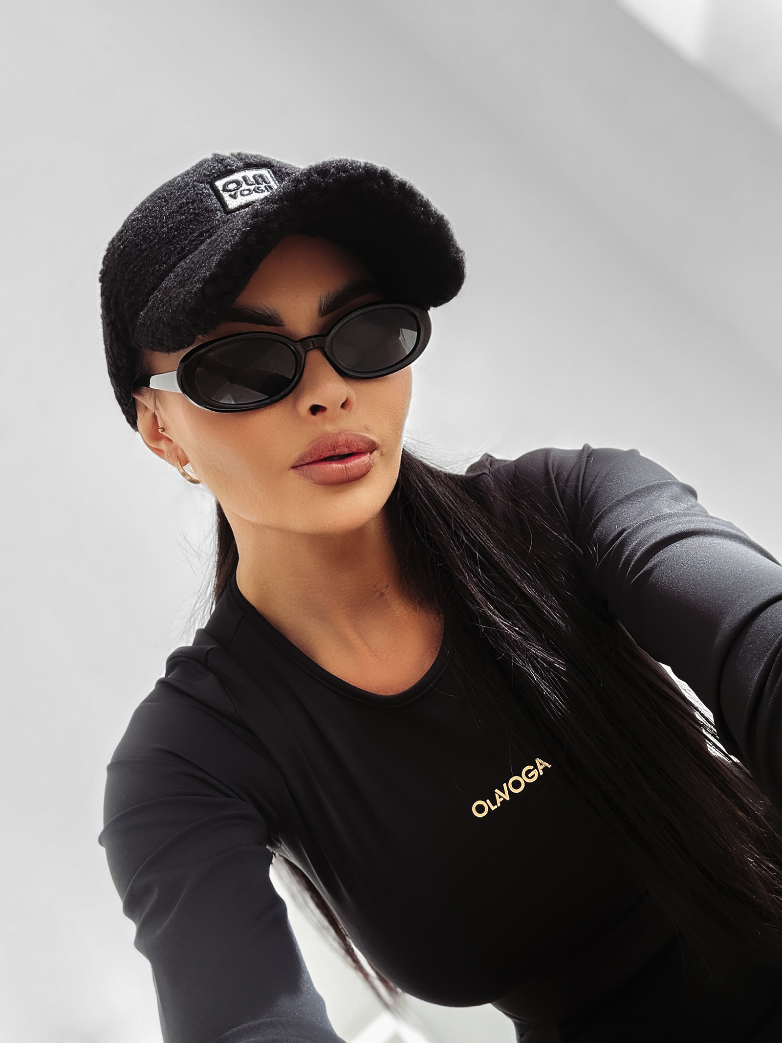 Czapka z daszkiem OLAVOGA SAAL czarna Czapka z daszkiem OLAVOGA SAAL czarna