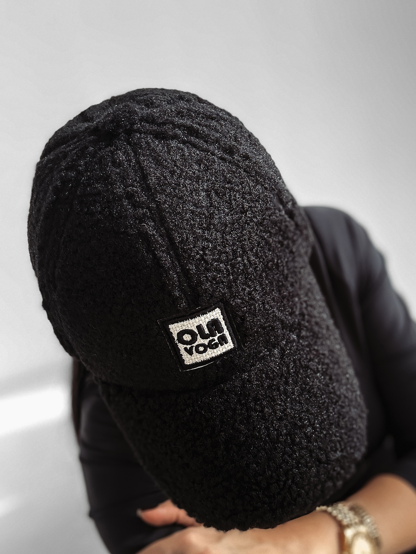 Czapka z daszkiem OLAVOGA SAAL czarna Czapka z daszkiem OLAVOGA SAAL czarna