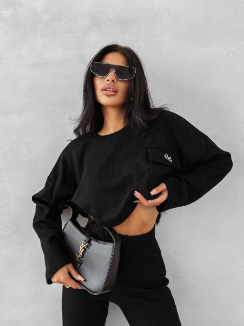 Komplet damski OLAVOGA AURIC czarny